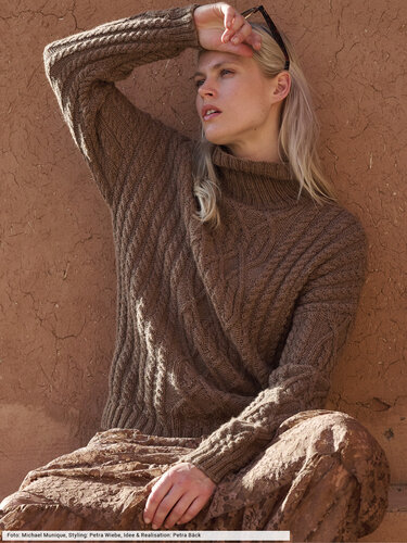 Zopfmuster-Pulli - Stricken