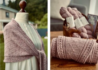 Scarf/mini scarf/shawl "Lyra" - 4 variations