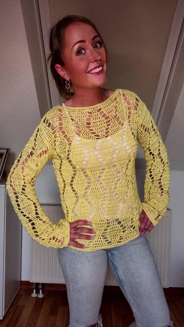 Pullover Xaveria häkeln