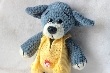 Wolfie Crochet Pattern
