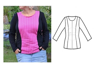 E-Book Shirt "MyJulie" | Gr. 42-60 | BU 96-146