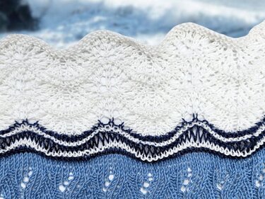 Strickanleitung Wind + Wave - Bild 4