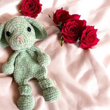 Crochet Pattern PDF Cuddle Bunny | Amigurumi Chenille Rabbit | - Image 2