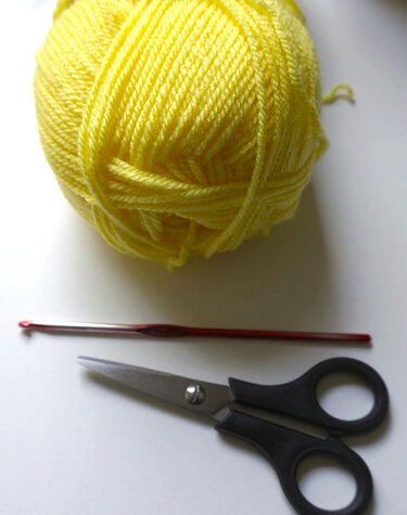 Crochet Pattern For The Yellow Ribbon For Dog´s