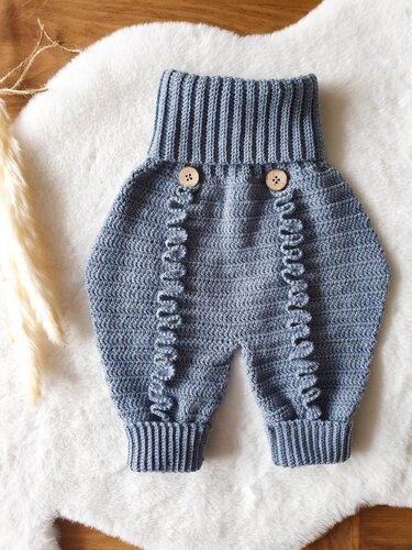 Häkelanleitung für Baby-Pumphose ,,Robin" - Bild 3