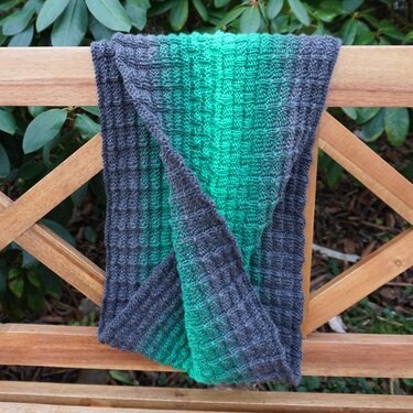 Tolen Möbius Schal, Loop, Strukturmuster, Strickanleitung - Bild 7