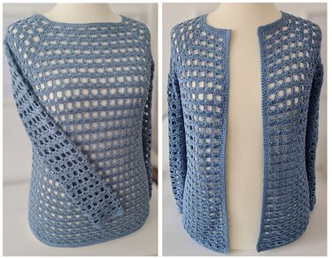 Jacke // Pullover "Endless Summer" Häkelanleitung RVO - jede Größe -