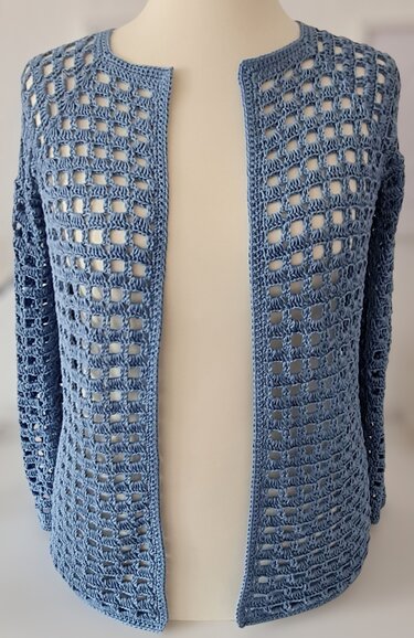 Jacke // Pullover "Endless Summer" Häkelanleitung RVO - jede Größe - - Bild 6