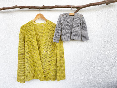 KIWI Cardigan | seamless | all sizes | no swatching