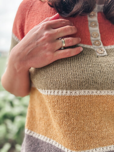 Hedis Blouse | knitting pattern | t-shirt, longsleeve, knitted shirt