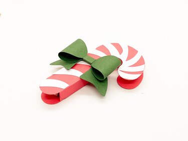 Money Holder Christmas Candy Cane Cut File SVG DXF PDF png - Money Gift - Plotting