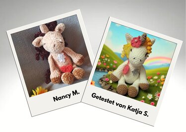 Auryn – das zauberhafte Einhorn mit Herzbeutel & Herzbotschaften - Häkeln