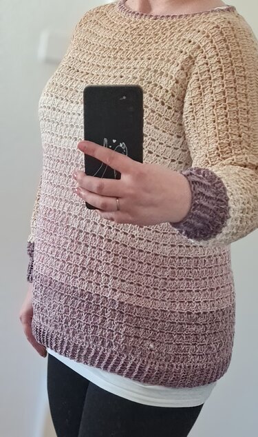 1 Bobbel Pullover "Dreamy" Häkelanleitung - Bild 3