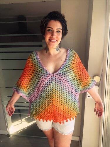 Häkelanleitung Pulli "BEACHPARTY" - Bild 13