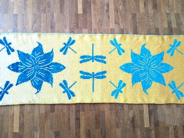 Double sided knitting pattern "Summer Dream" - stole / wrap