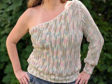 Crochet Pattern Sweater "Mono-Pop"