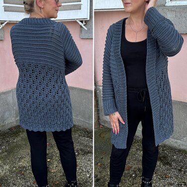 Häkelanleitung Jacke "Sternstunde"