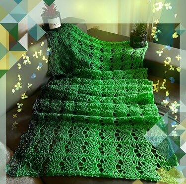 Sommerschal - Sommerstola Alena - Häkeln