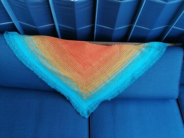 Tuch Sommergefühl - Häkeln