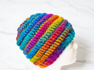 Bucati Cordi Mütze - Häkelanleitung