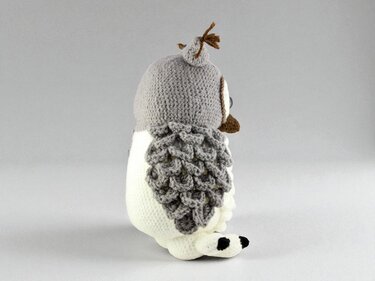 Flauschige Schneeeule Hedwig - H&auml;kelanleitung - Häkeln