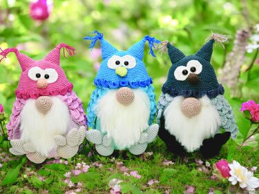 Fluffy Owl Imp - Crochet Pattern