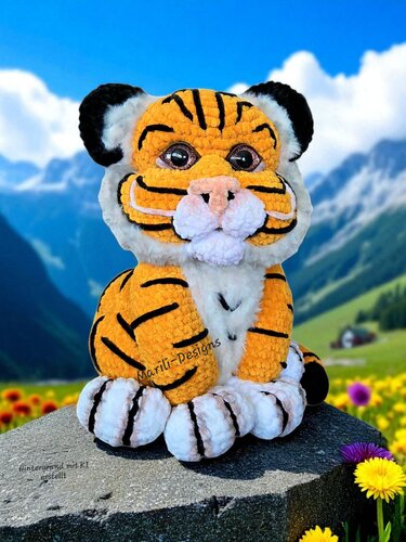 Crochet Teagen the Tiger - Image 9