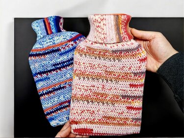 Hot Water Bottle Cover - Crochet Pattern