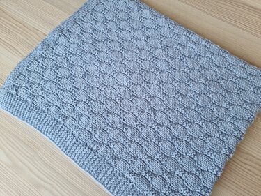 "schön & gemütlich" Babydecke stricken PDF-Anleitung