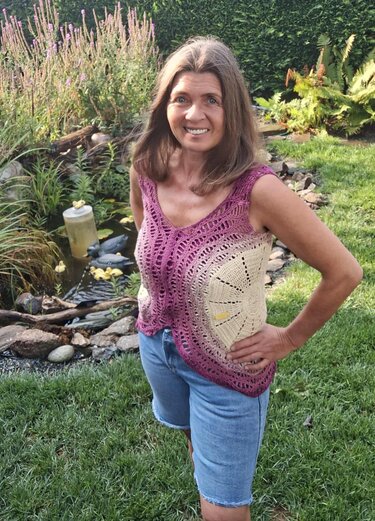 Top/Tunika/Shirt/Kleid Circle Love, Häkelanleitung