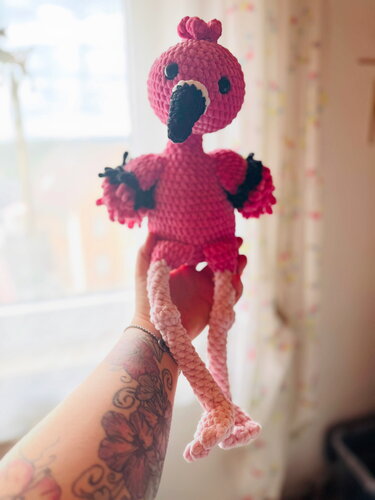 Flamingo Häkelanleitung