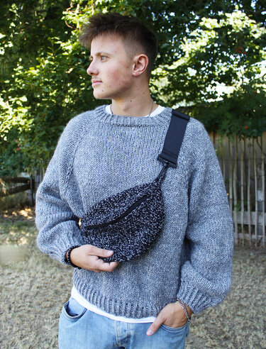 Häkelanleitung Hipbag Twist
