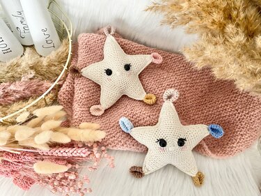 Kuschelstern- Häkelanleitung Amigurumi von Wolldiamant - Bild 6