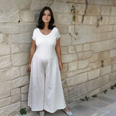 Schnittmuster Damen Overall Amalfi Gr. 34–54 für Nähanfänger - Nähen