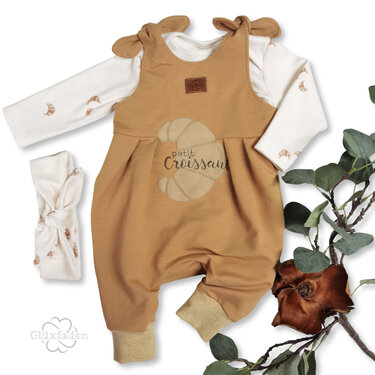 Hej Lütten - welcome Baby Set - Strampler und Shirt - Nähen