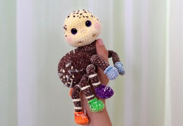 Cookie, the spider - Crochet