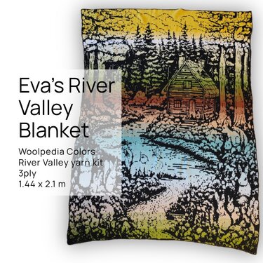Blanket CAL "River Valley" crochet tutorial PDF - Woolpedia - Image 8