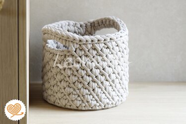 +ALERA + crochet basket Hygge Style Storage Basket, Modern Home Decor & DIY
