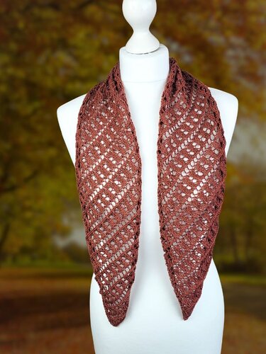 Strickanleitung Maroon Glow - Stricken