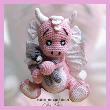 Häkelanleitung / Amigurumi / Drachenbaby Dana - Bild 2