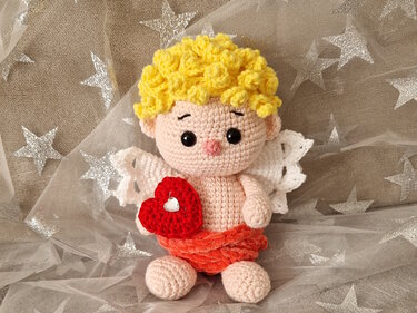 Häkelanleitung Elijah das kleine Engelchen
