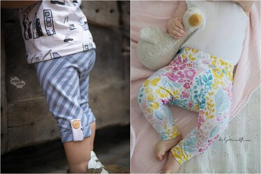 Leggings Lütten Legs Schnittmuster mit Beamerdatei