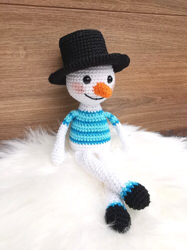 SPAR-SET Mr. Frosty & Mr. Santa – Häkelanleitung Weihnachtsmann+Schneemann - Häkeln