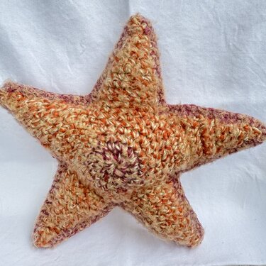 Crochet Starfish PDF Pattern, easy beginner