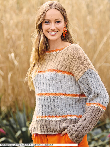 Pulli im Rippenmuster - Stricken