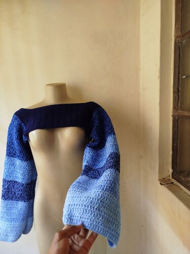 Simple Crochet Shrug Pattern