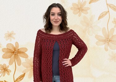 Häkelanleitung Mantel "MAGIC BLOOD"