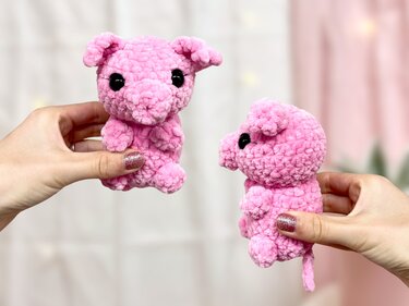 Häkelanleitung Schwein "Betty"