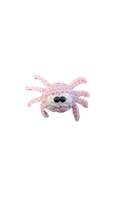 Spinne an einem Stück häkeln