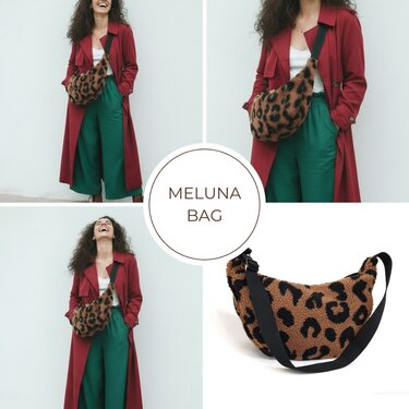 Schnittmuster Halbmondtasche - die trendige Moonbag S-XL - Bild 5